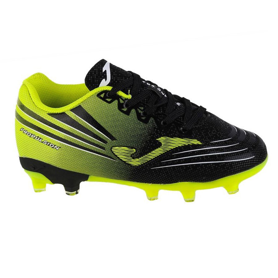 Joma Propulsion Jr Firm Ground Black/Yellow